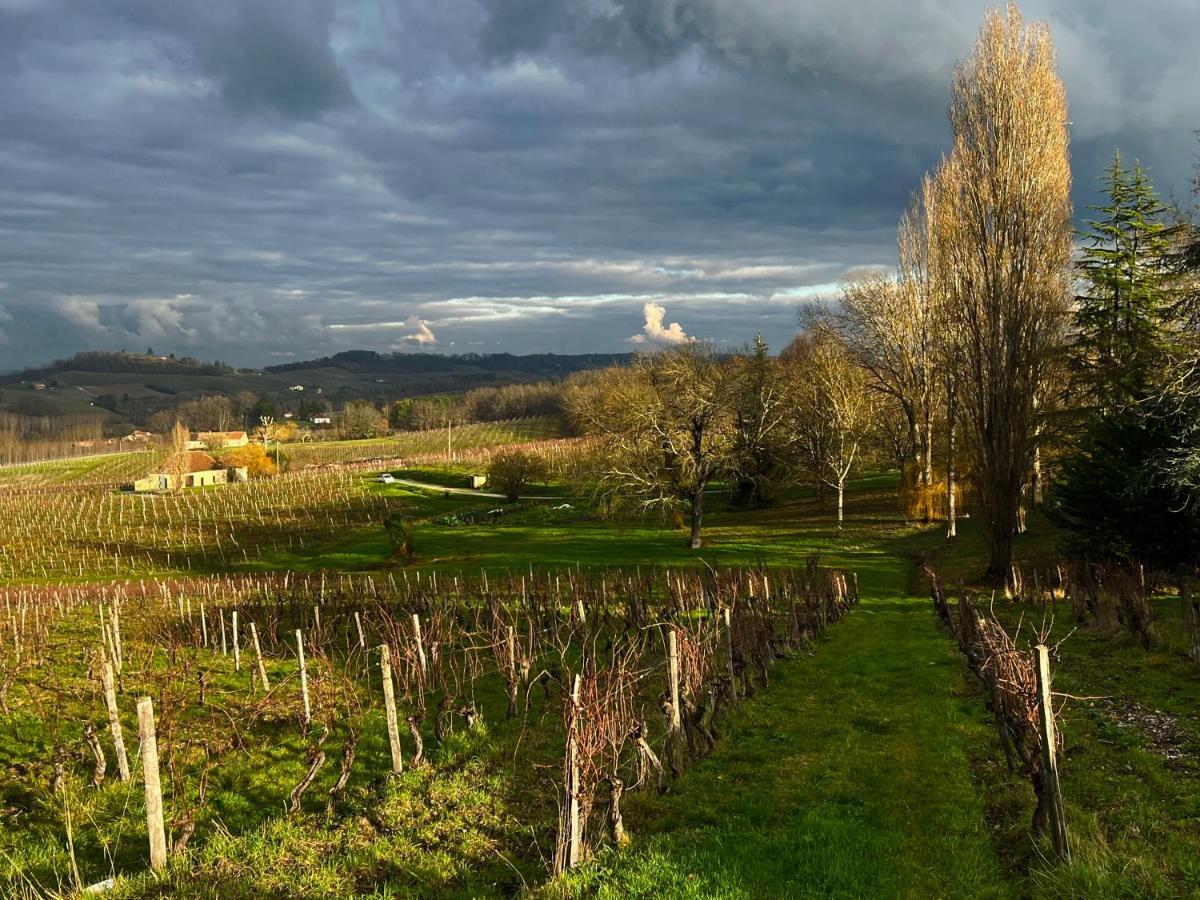 Les Vignes Villa Pomport Exteriör bild