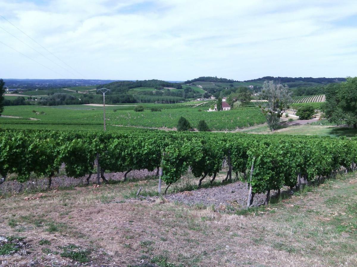 Les Vignes Villa Pomport Exteriör bild